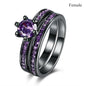 Couples' Purple Ring – Stylish & Romantic