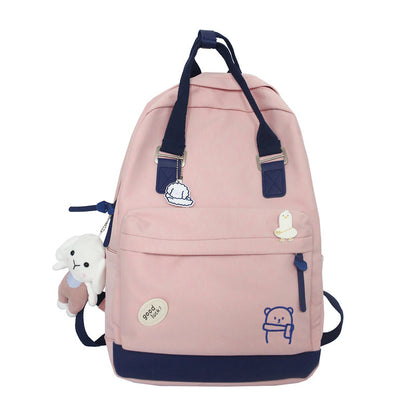 Preppy-Rucksack im japanischen Stil für Damen