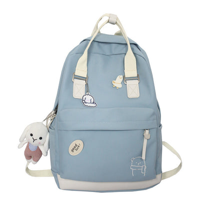 Preppy-Rucksack im japanischen Stil für Damen