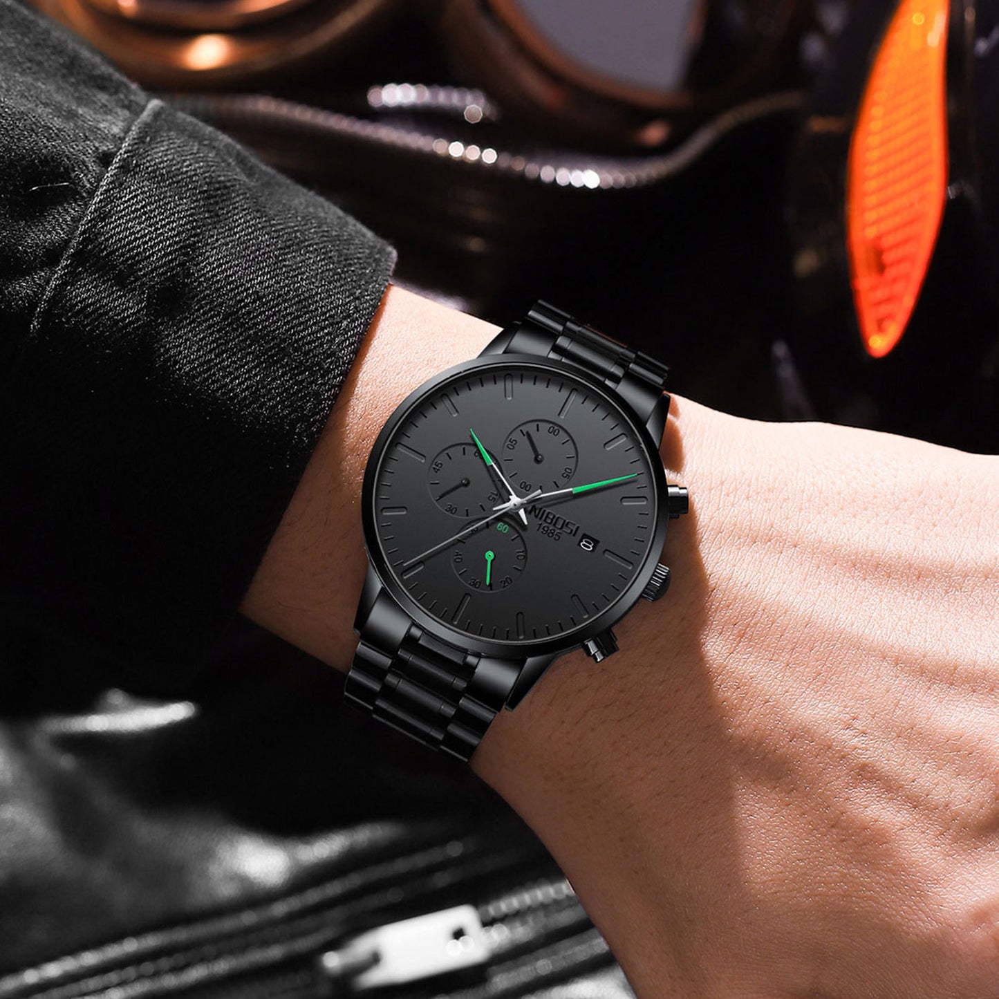 Men's Multi-Functional Quartz Watch – Anti-Luminous & Stylish