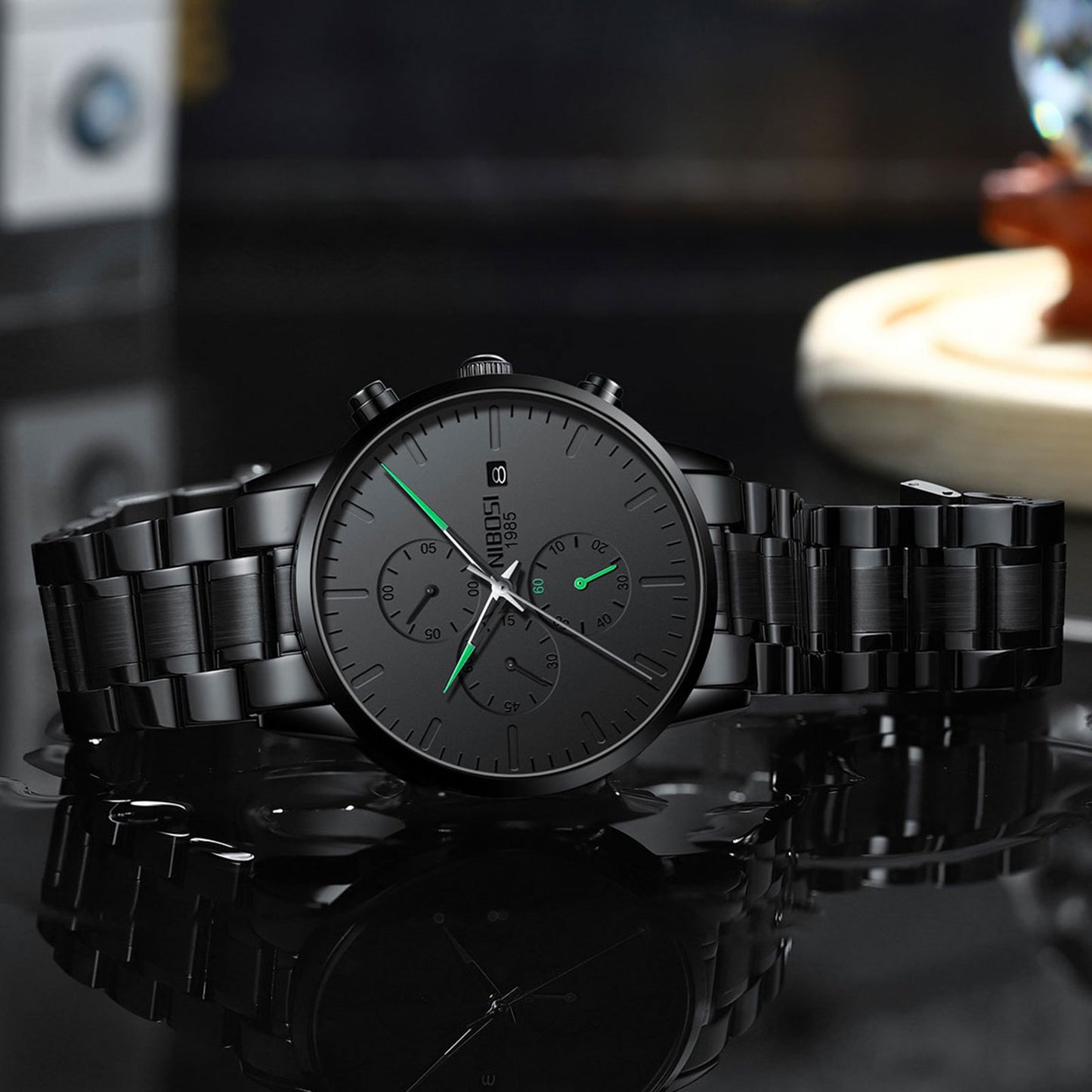 Men's Multi-Functional Quartz Watch – Anti-Luminous & Stylish