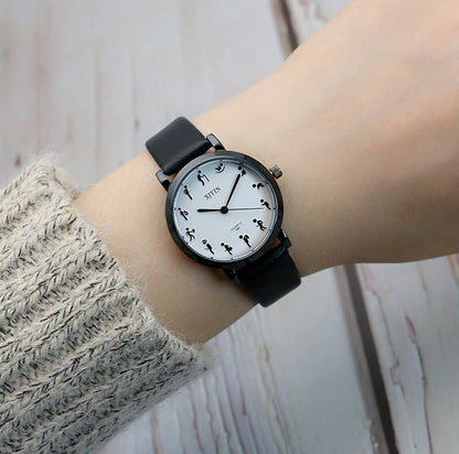 Mori Style Scale Quartz Watch – Fashionable Design